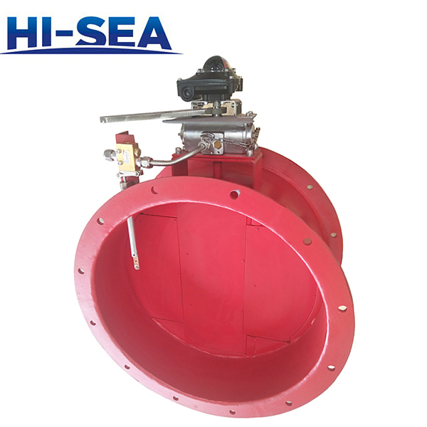 Ship Electrical Fire Damper Marine Fire Damper Hisea